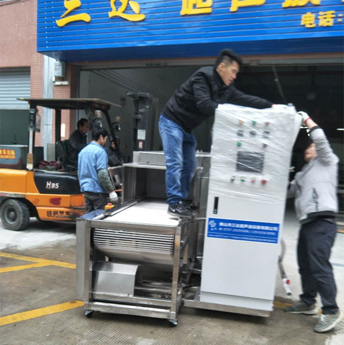 超聲波清洗機裝車